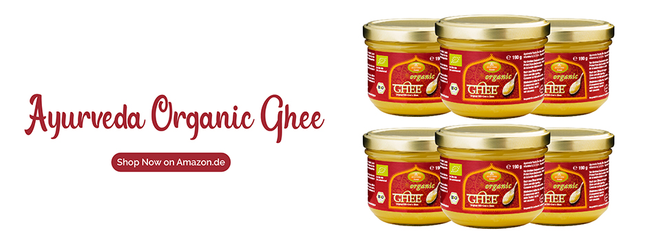 Ayurveda Foods - Organic Premium Bio Ghee 440g (6er Set)