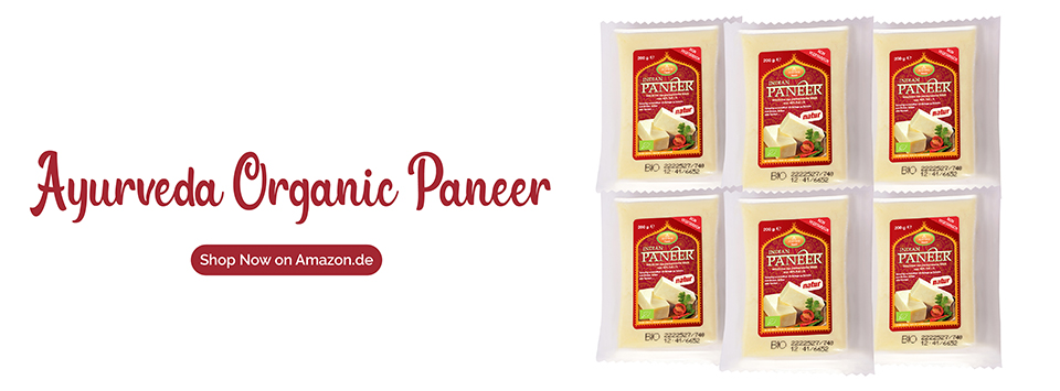 Ayurveda Foods - Bio Paneer (Panir) Käse Natur 6er Set à 200g