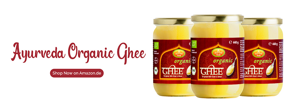 Ayurveda Foods - Organic Premium Bio Ghee 440g (3er Set)